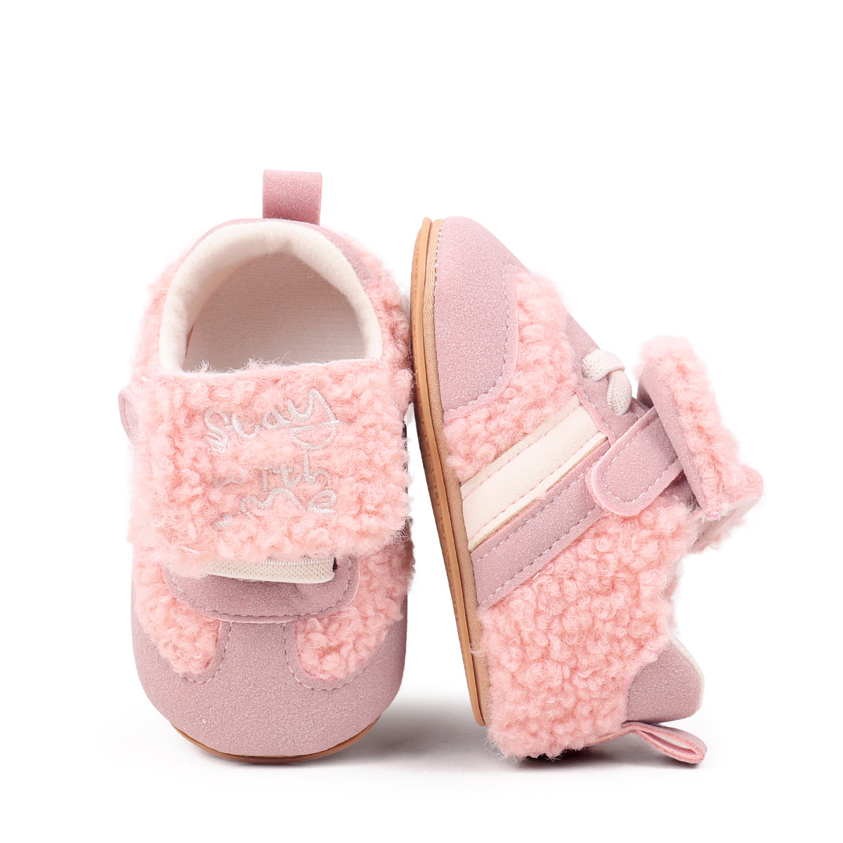 2026 New Design Autumn And Winter Newborn Baby Boys And Girls Causal Sports First Walking Toddler Shoes With Soft TPR Sole