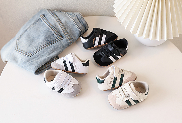 Spring and Autumn Baby Walking Shoes, anti Slip Soft Sole, Breathable, Men's and Women's 0-1 Year old Baby Shoes