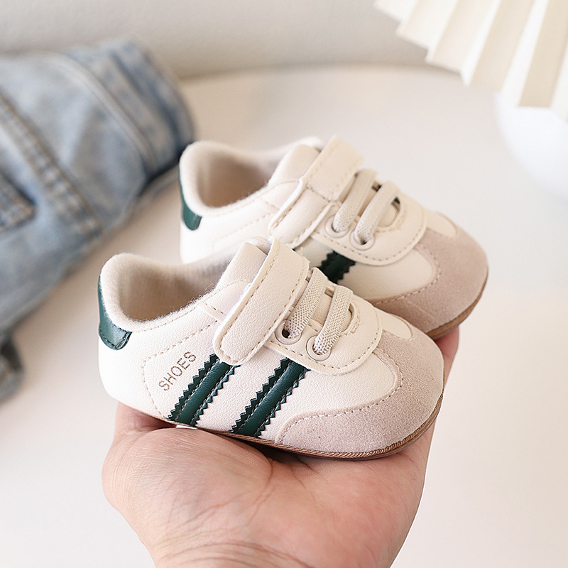 Spring and Autumn Baby Walking Shoes, anti Slip Soft Sole, Breathable, Men's and Women's 0-1 Year old Baby Shoes