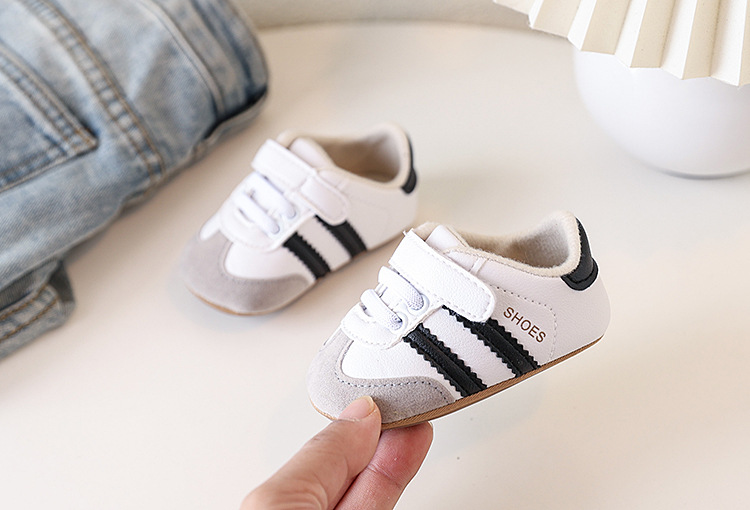 Spring and Autumn Baby Walking Shoes, anti Slip Soft Sole, Breathable, Men's and Women's 0-1 Year old Baby Shoes