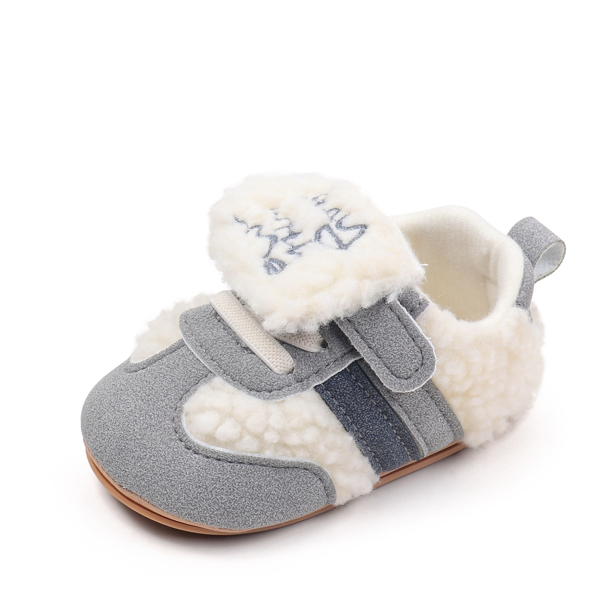 2026 New Design Autumn And Winter Newborn Baby Boys And Girls Causal Sports First Walking Toddler Shoes With Soft TPR Sole