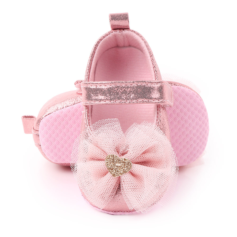 Baby Girl Shoes Comfortable Butterfly-knot Artificial Leather Cotton Sole Shoes Fashion First Walkers Kid Shoes Chaussures Fille