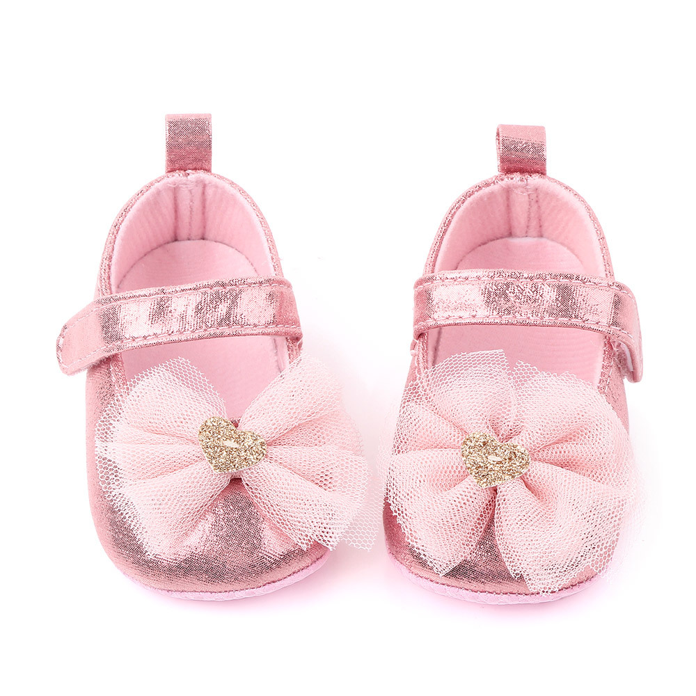 Baby Girl Shoes Comfortable Butterfly-knot Artificial Leather Cotton Sole Shoes Fashion First Walkers Kid Shoes Chaussures Fille