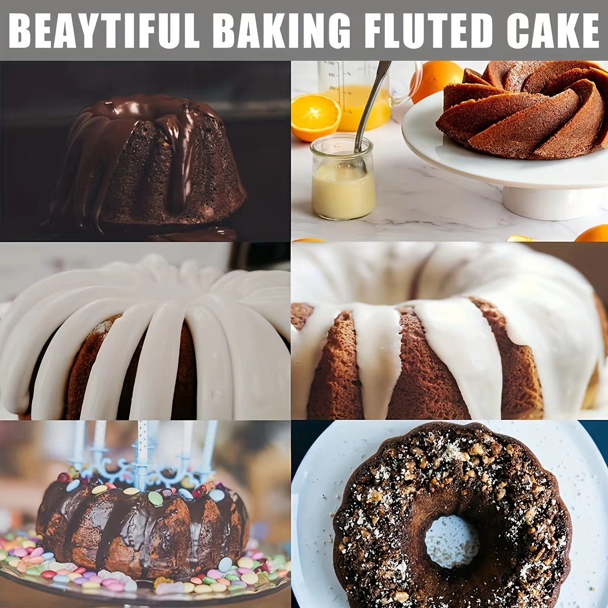 1pc Non-Stick Round Cake Pan, Easy Release Silicone Base for Cakes Bread, 180C Heat-Resistant Baking Mold, Easy Clean