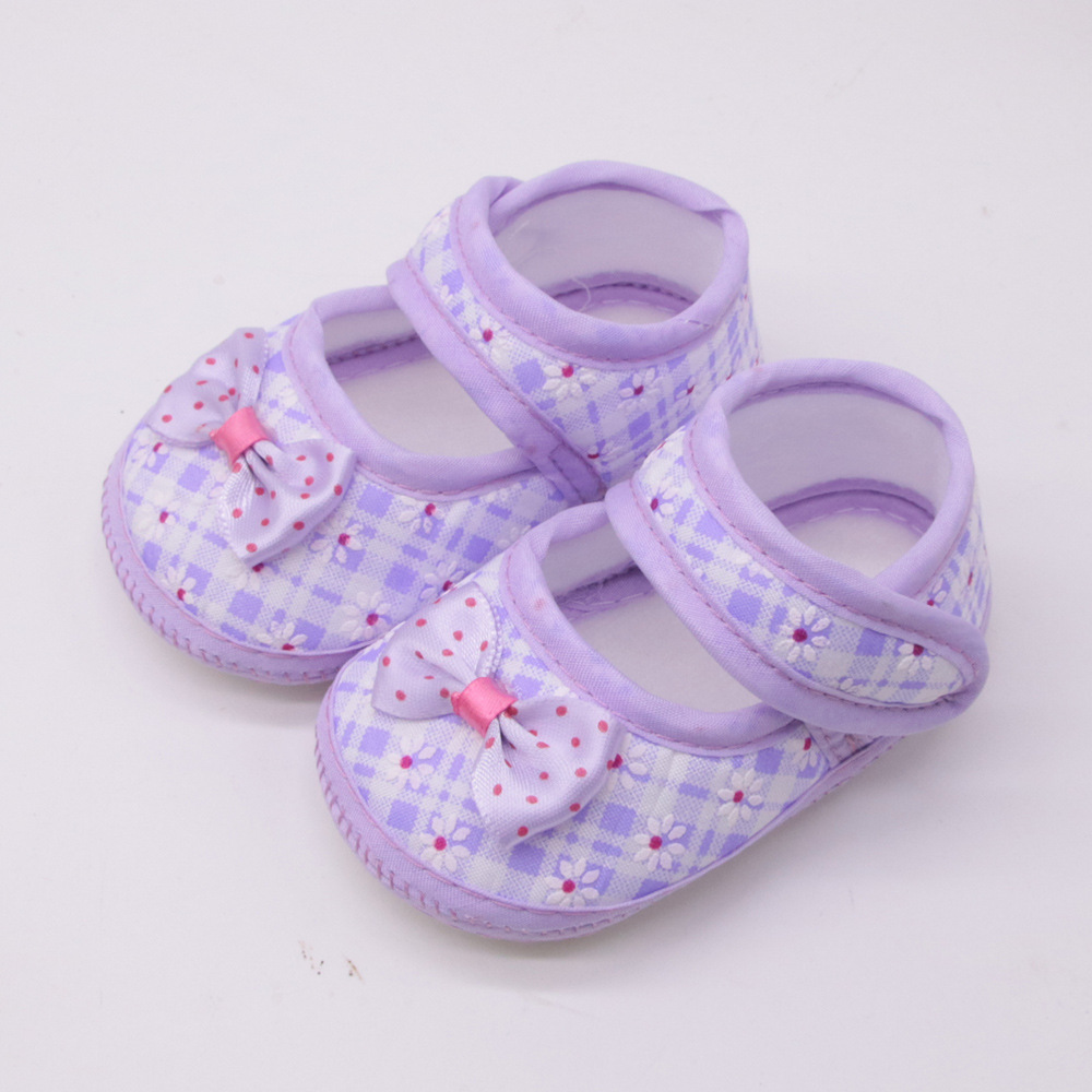 Baby Shoes, Girls' Walking Shoes, Soft Sole, Spring and Autumn 0-12 Months Baby Shoes, Princess Shoes