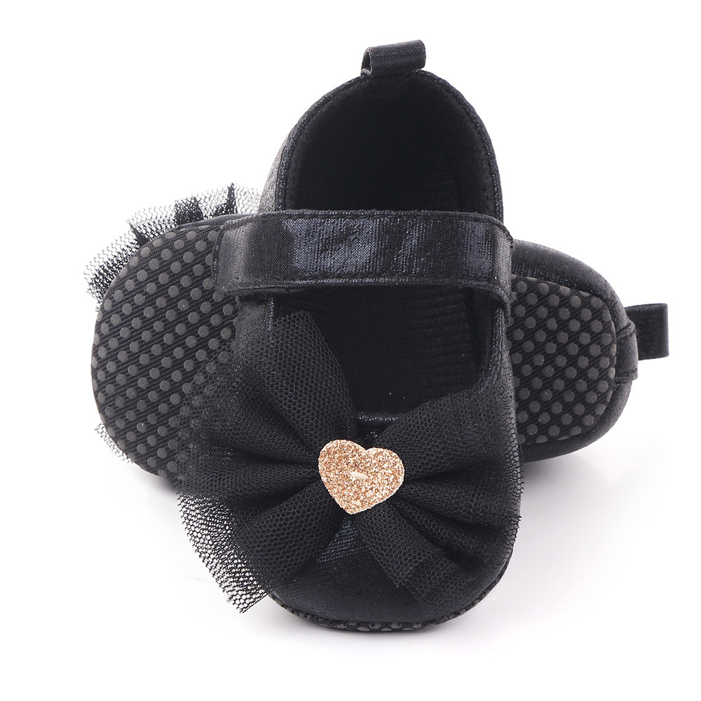 Baby Girl Shoes Comfortable Butterfly-knot Artificial Leather Cotton Sole Shoes Fashion First Walkers Kid Shoes Chaussures Fille