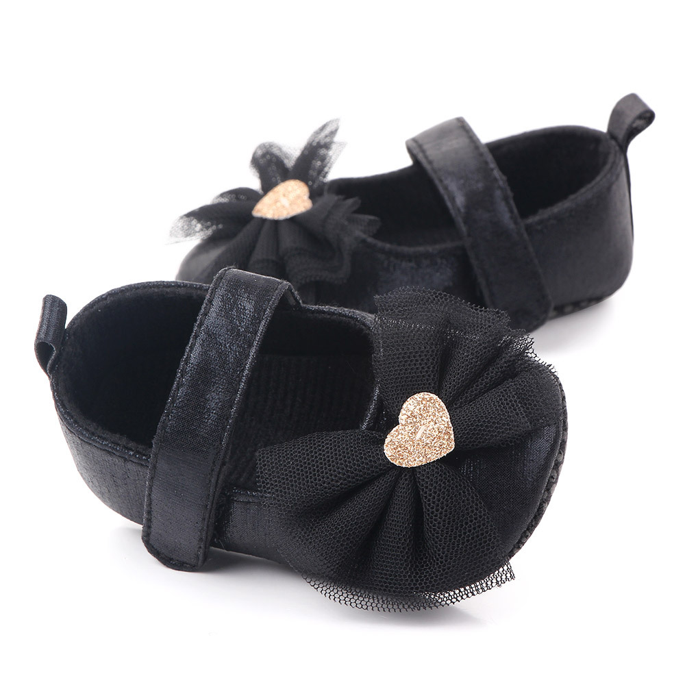 Baby Girl Shoes Comfortable Butterfly-knot Artificial Leather Cotton Sole Shoes Fashion First Walkers Kid Shoes Chaussures Fille