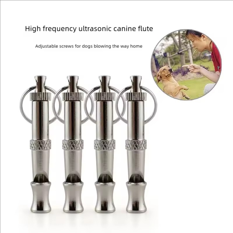 Pet Dog Whistle To Stop Barking Bark Control for Dogs Training Deterrent Whistle Puppy Adjustable Training Dog Accessories