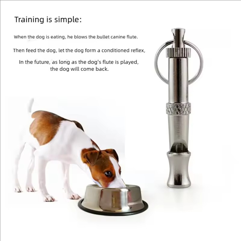 Pet Dog Whistle To Stop Barking Bark Control for Dogs Training Deterrent Whistle Puppy Adjustable Training Dog Accessories