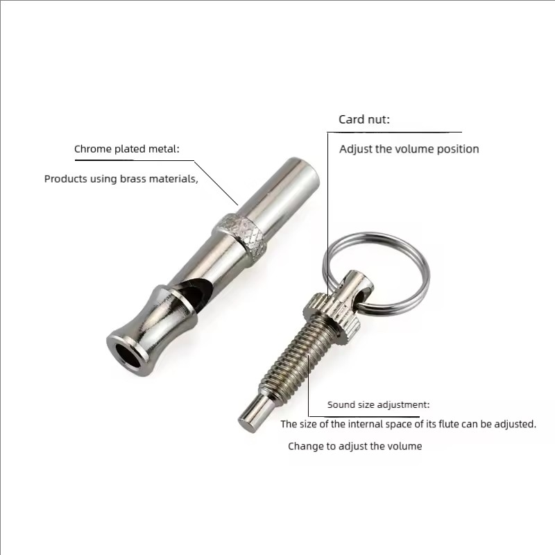 Pet Dog Whistle To Stop Barking Bark Control for Dogs Training Deterrent Whistle Puppy Adjustable Training Dog Accessories