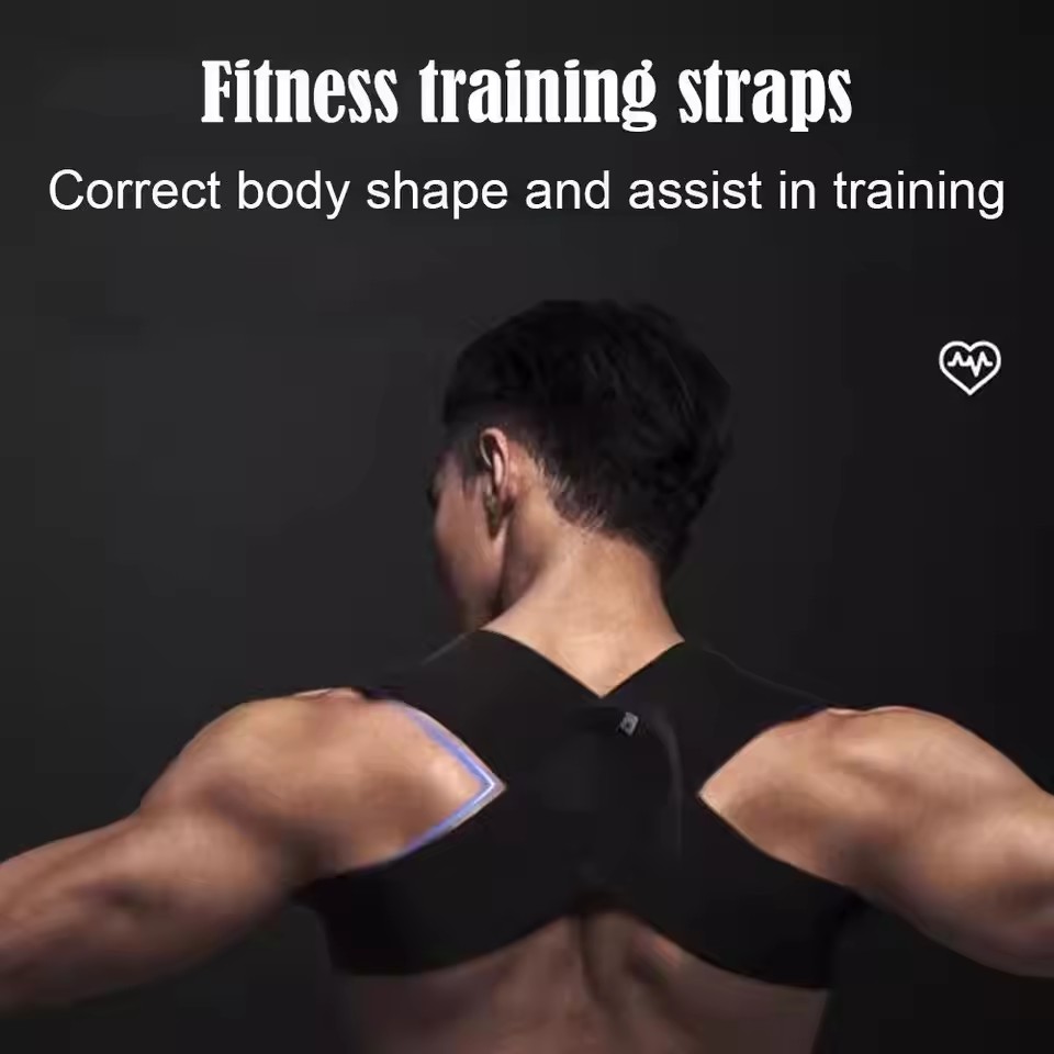 Shoulder Straightening Posture with Straight Back, Chest Lifting, Hunchback Correction, Back Stretching Training, Beautiful Back