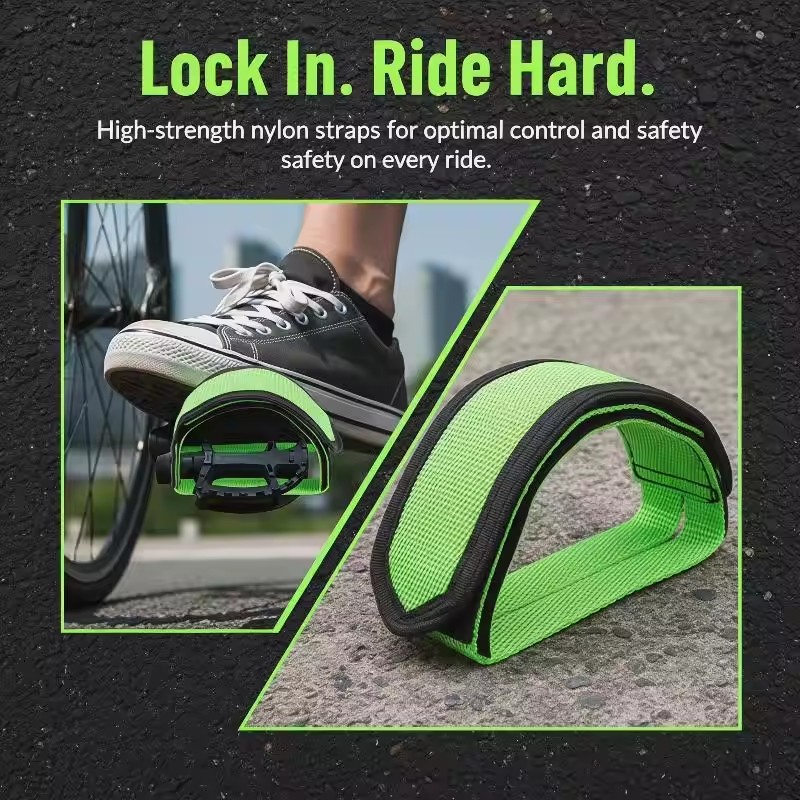 2PCS Bicycle Pedal Straps Toe Clip Strap Belt Adhesivel Bike Pedal Tape Fixed Gear Cycling Fixie Cover