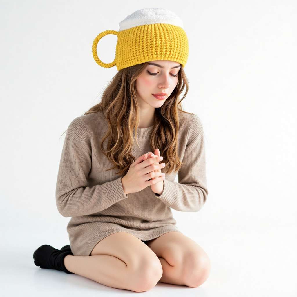 men's andwomen's beer themed novel hat fun hat suitable for beer enthusiasts perfect winter gift Munich Beer Festival party hat