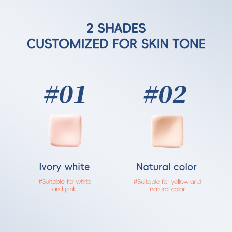 LIANGNISHI Velvet Matte Cushion Concealer, Lightweight Non-Creasing, Cover Acne Spots & Even Skin Tone view 2