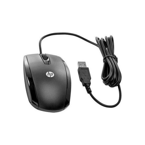 🖱🖱HP X500 Wired Computer Mouse – USB Plug & Play Optical Tracking, Ergonomic Contoured Design for Left & Right Hand, Smooth Scroll Wheel, Works on Laptop, Desktop & Notebook