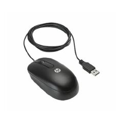HP M10 Wired USB Mouse with 3 Buttons Optical Tracking and Stylish Design-USB Ergonomic Ambidextrous Computer Mouse for PC, Desktop, Laptop, Black