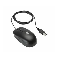 HP M10 Wired USB Mouse with 3 Buttons Optical Tracking and Stylish Design-USB Ergonomic Ambidextrous Computer Mouse for PC, Desktop, Laptop, Black