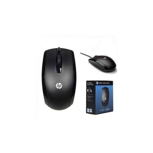 🖱🖱HP X500 Wired Computer Mouse – USB Plug & Play Optical Tracking, Ergonomic Contoured Design for Left & Right Hand, Smooth Scroll Wheel, Works on Laptop, Desktop & Notebook
