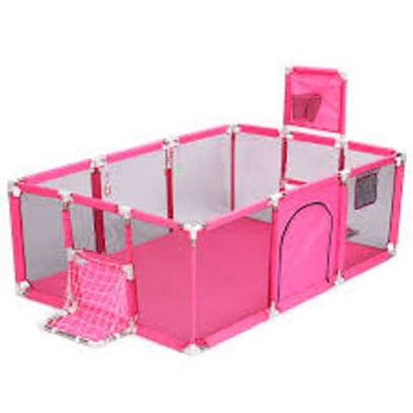 Kids Indoor Playpen with 30 Soft Balls Baby Ball Pit Safety Play Area