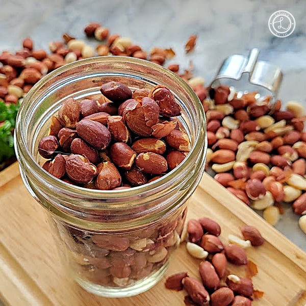 Dry-roasted, with the skins still on to keep that concentrated, slightly bitter-nutty flavor intact.They are rich in monounsaturated and polyunsaturated fats, which help keep cholesterol in check .
