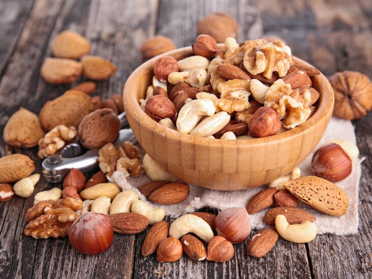 Mixed nuts are a versatile snack that typically combines variety in flavor, texture, and nutrition. Most commercial blends include a mix of peanuts, almonds, cashews, walnuts, and brazil nuts.