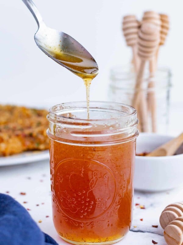 Honey is a sweet, viscous food substance made by honey bees from the nectar of flowers or plant secretions. It is primarily composed of sugars like fructose and glucose, with low water content .