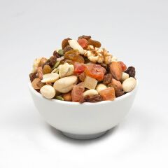 Mixed nuts are a versatile snack that typically combines variety in flavor, texture, and nutrition. Most commercial blends include a mix of peanuts, almonds, cashews, walnuts, and brazil nuts.