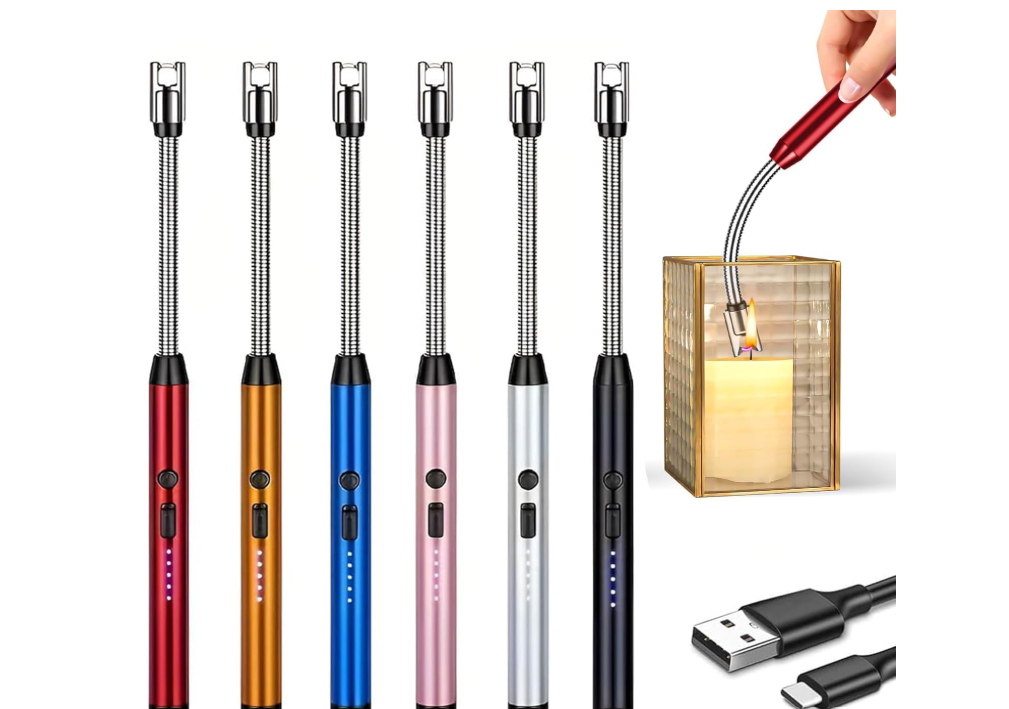 USB Rechargeable Electric Lighter uses an electric arc instead of a flame for ignition, making it windproof and flameless, designed for safety and are considered an eco-friendly alternative .