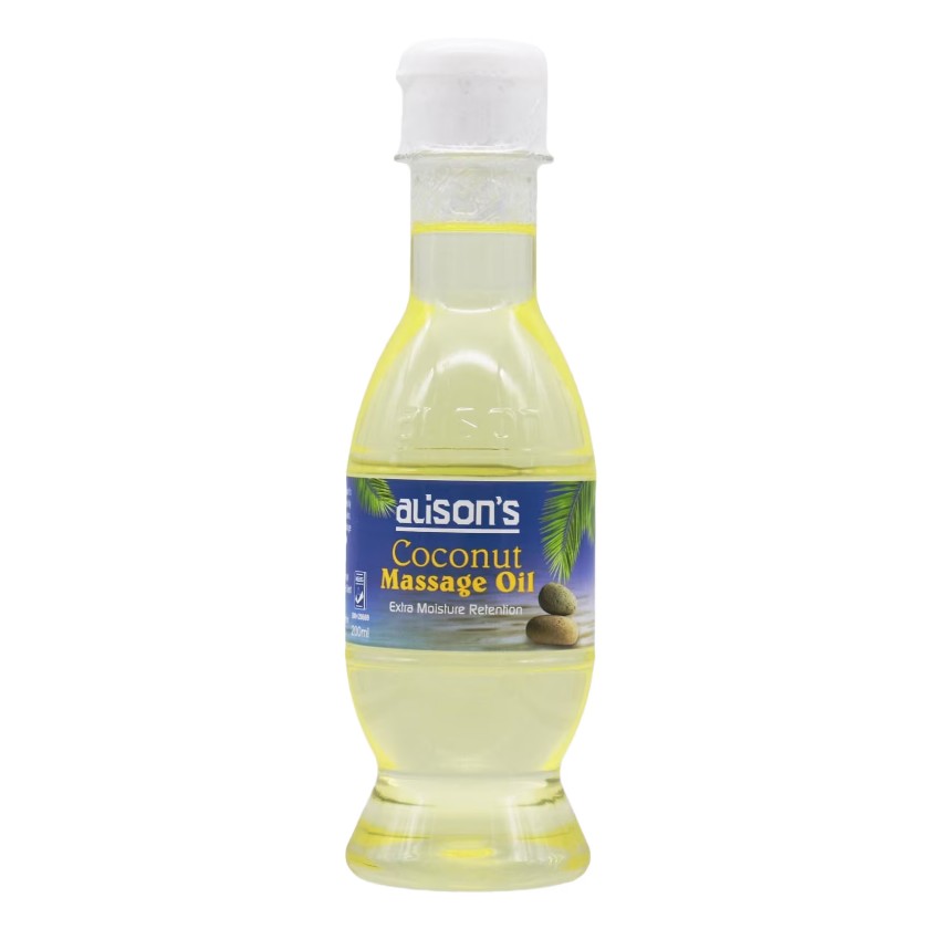 Alison's Coconut Massage Oil 200ml