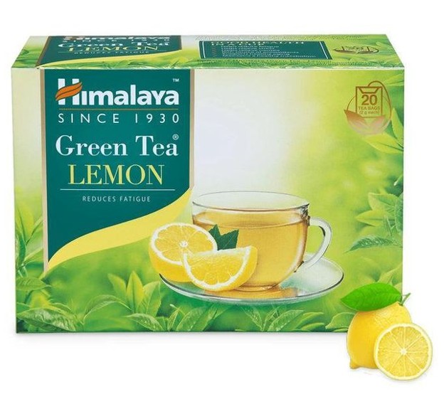 Green Tea Bags - Flavors- ( Lemon )