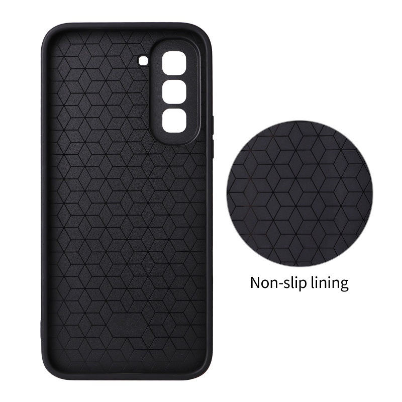 Infinix Hot 70 60 Pro 60i 50 50 Pro Plus 40i Magnetic Phone Case, Carbon Fiber Leather Texture Shockproof Drop-Proof Protective Cover