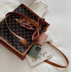 Women  shoulder bag tote bag ladies handbags girl elegant silk scarf shoulder bag women bags Local fast delivery