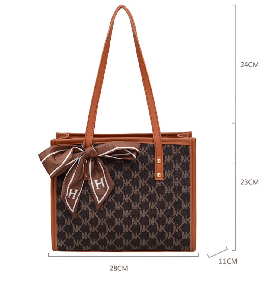 Women  shoulder bag tote bag ladies handbags girl elegant silk scarf shoulder bag women bags Local fast delivery