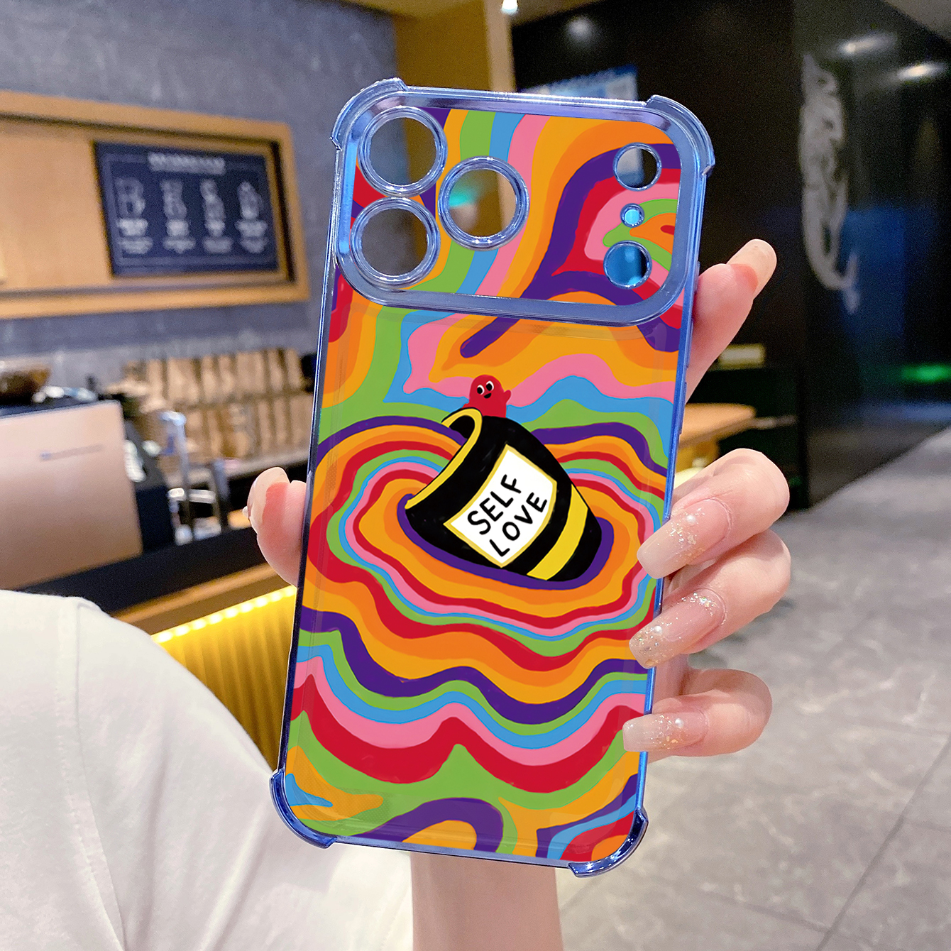 for iPhone 17 Pro Max 16 15 14 Plus Plating Phone Case Shockproof Cover Liquid Coffe