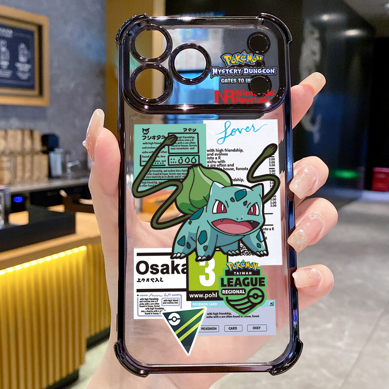for iPhone 17 Pro Max 16 15 14 Plus Plating Phone Case Shockproof Cover Pokemon Pikachu