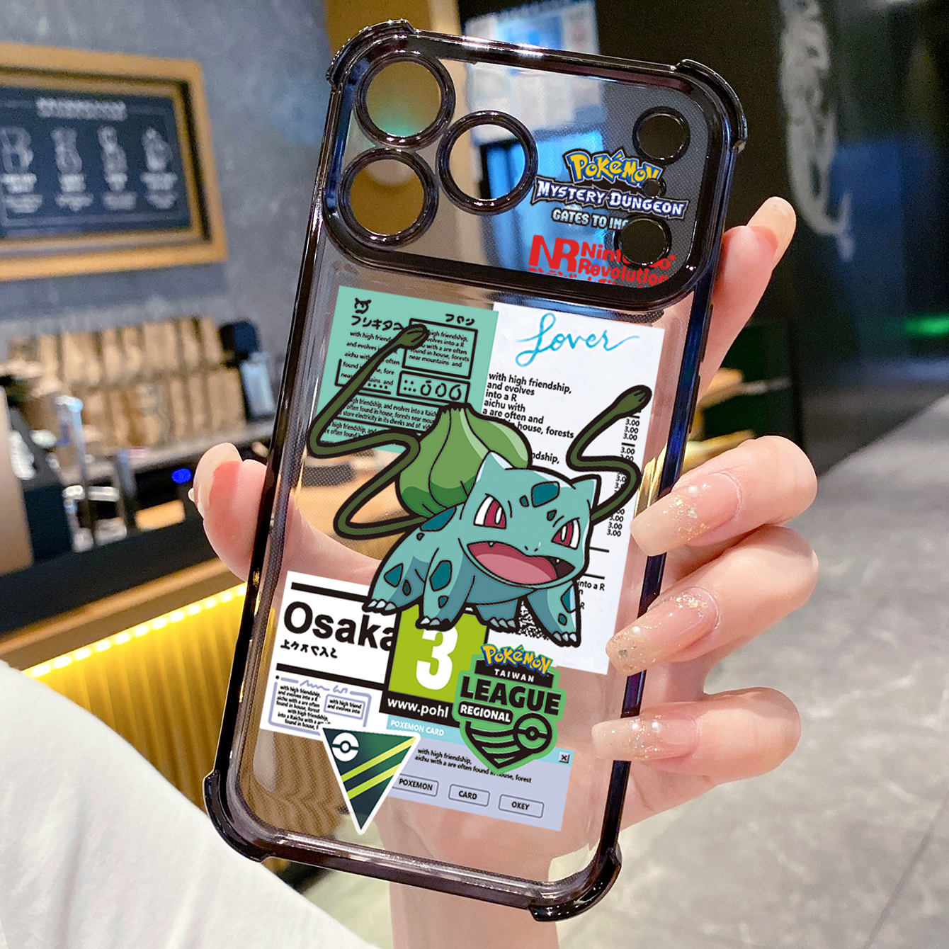 for iPhone 17 Pro Max 16 15 14 Plus Plating Phone Case Shockproof Cover Pokemon Pikachu
