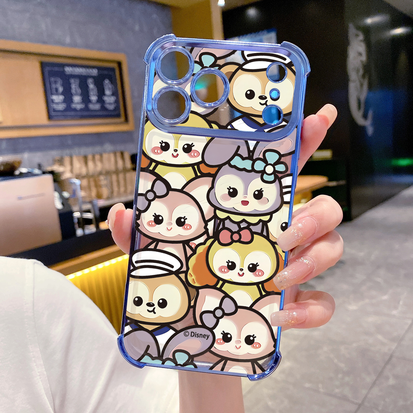 for iPhone 17 Pro Max 16 15 14 Plus Plating Phone Case Shockproof Cover Cute Winnie Bear