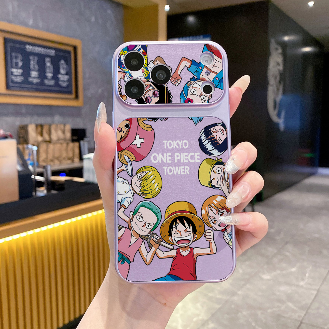 for iPhone 18 17 Pro Max 16 15 14 Plus Phone Case PU Leather Shockproof Cover Pirate OnePiece