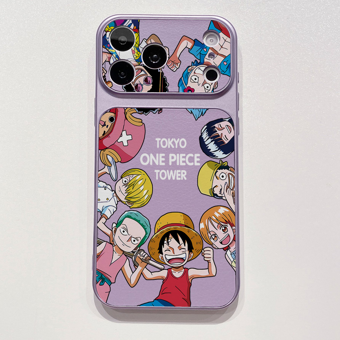 for iPhone 18 17 Pro Max 16 15 14 Plus Phone Case PU Leather Shockproof Cover Pirate OnePiece