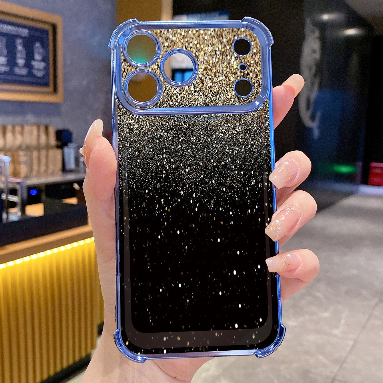 for iPhone 17 Pro Max 16 15 14 Plus Plating Phone Case Shockproof Cover Luxury Colorful
