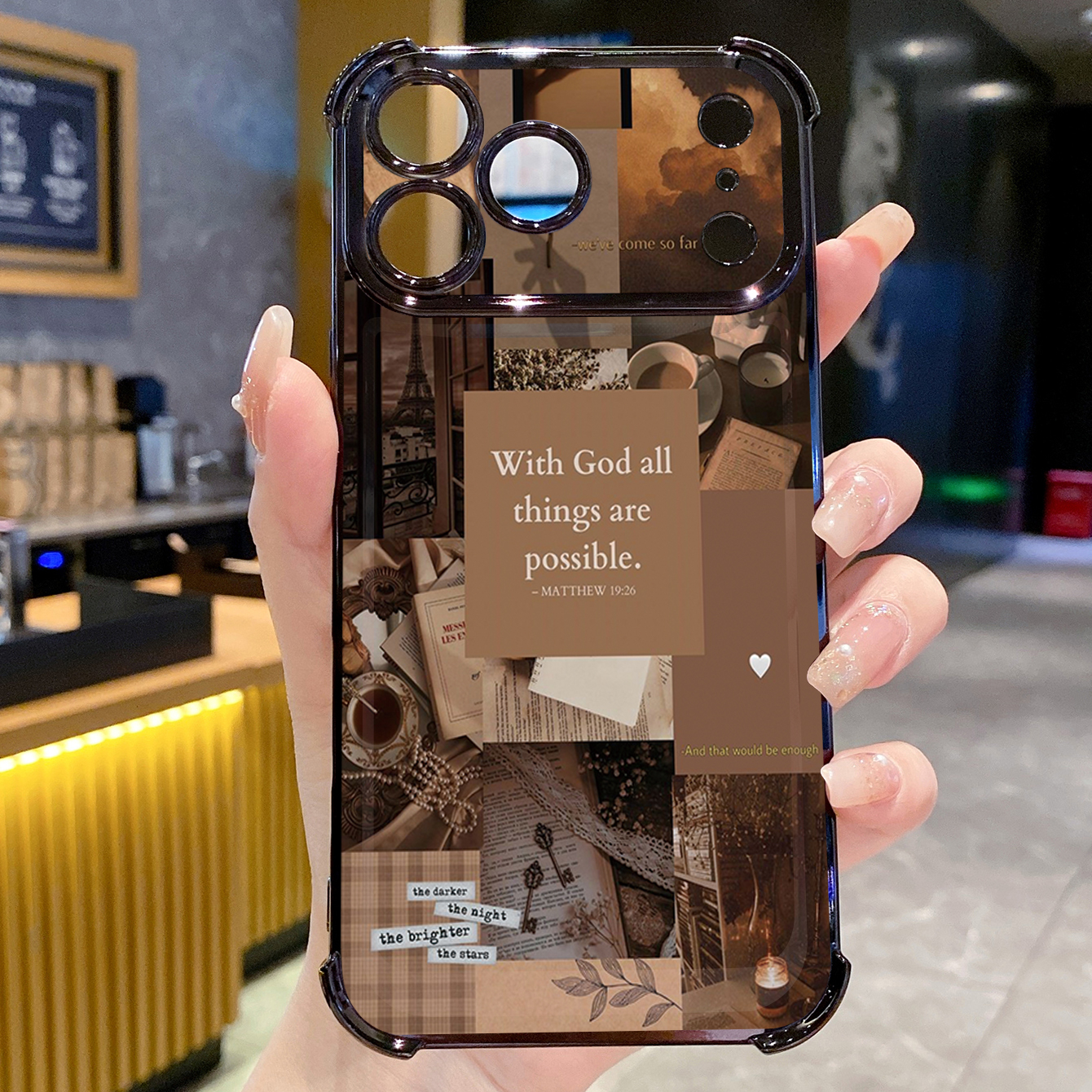 for iPhone 17 Pro Max 16 15 14 Plus Plating Phone Case Shockproof Cover illustration