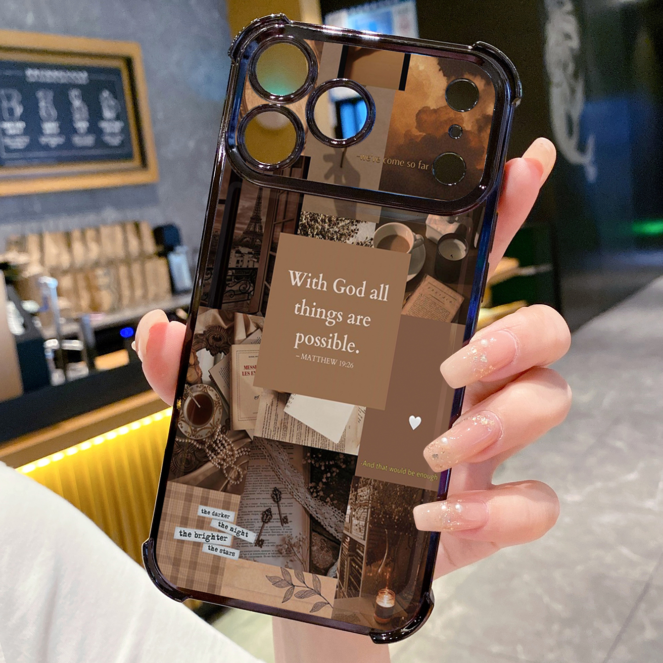 for iPhone 17 Pro Max 16 15 14 Plus Plating Phone Case Shockproof Cover illustration