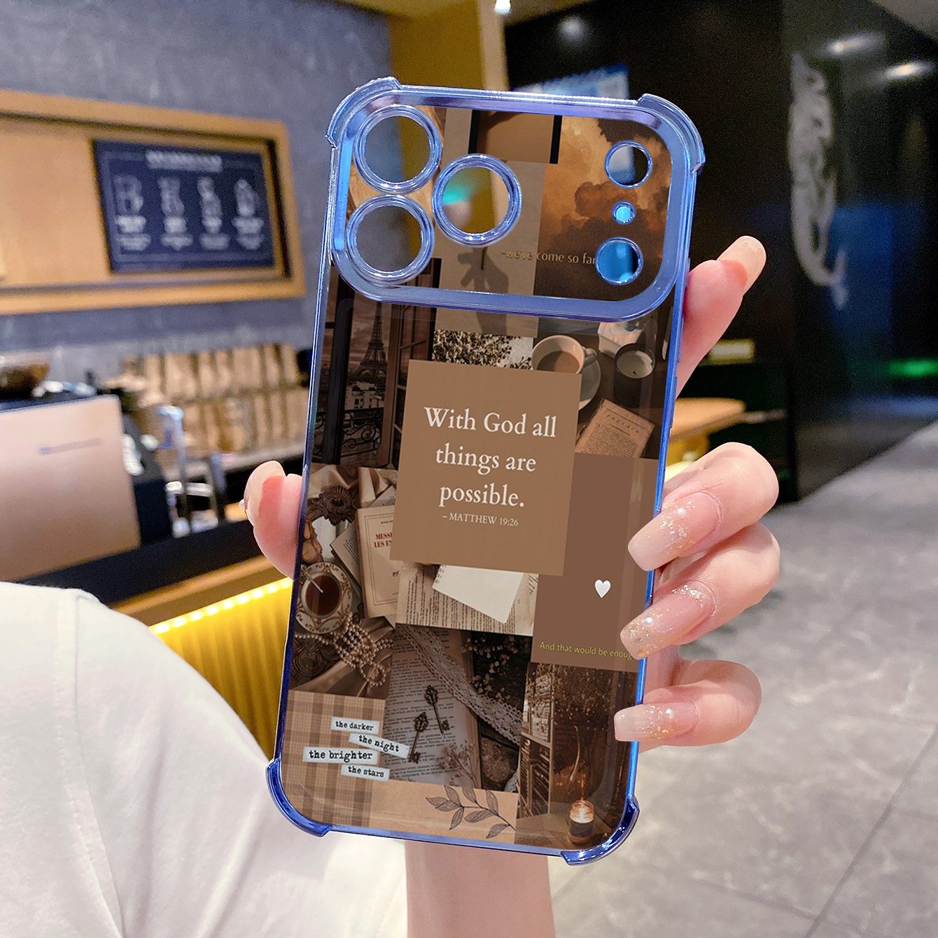 for iPhone 17 Pro Max 16 15 14 Plus Plating Phone Case Shockproof Cover illustration