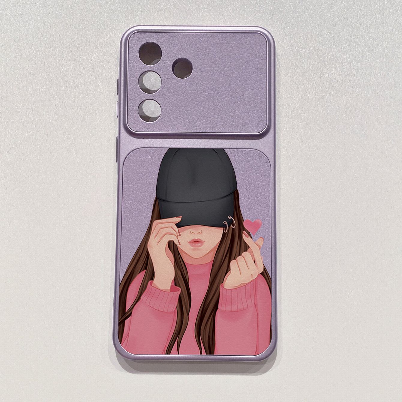 for iPhone 18 17 Pro Max 16 15 14 Plus Phone Case PU Leather Shockproof Cover Icecream Stitch Angel