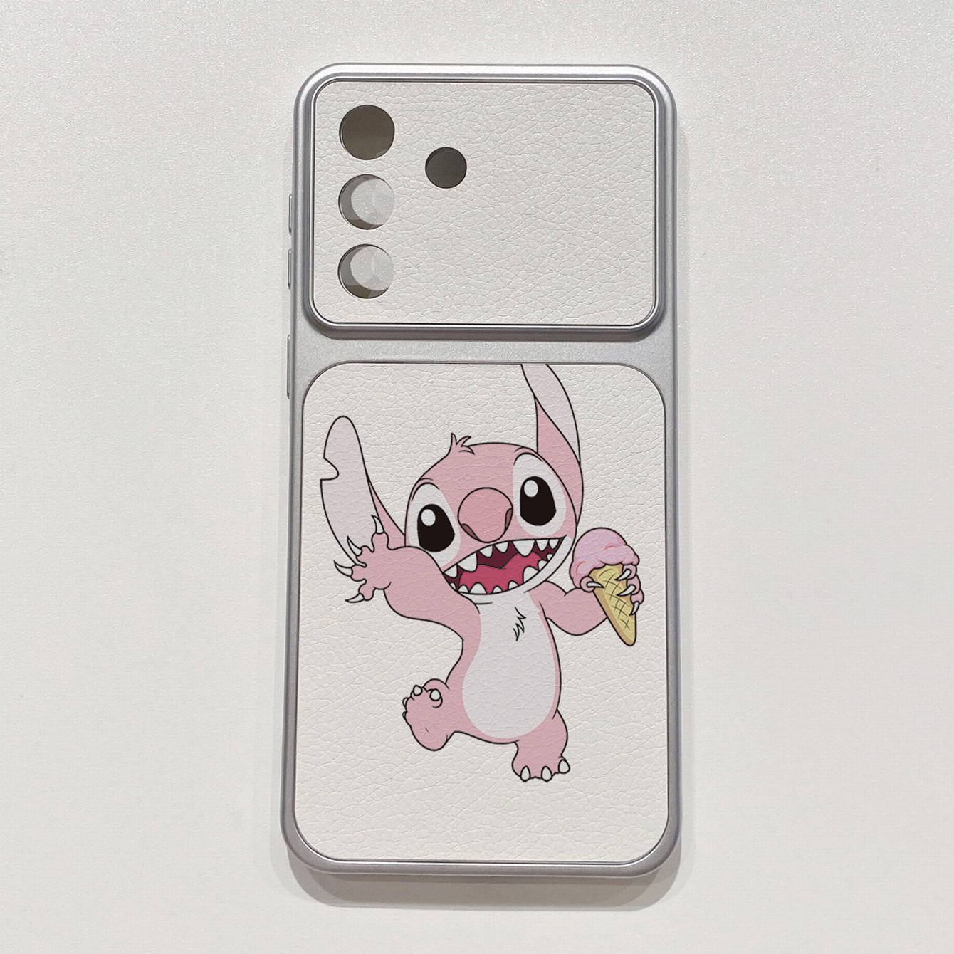 for iPhone 18 17 Pro Max 16 15 14 Plus Phone Case PU Leather Shockproof Cover Smile Face Flower
