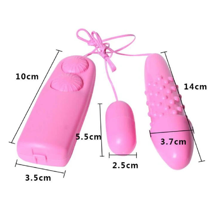 Powerful Bullet Egg Vibrator Clit Stimulator Dildo Adult Sex Toys For Women Options of Single or Dual-Eggs or Dildo-Egg - image 45
