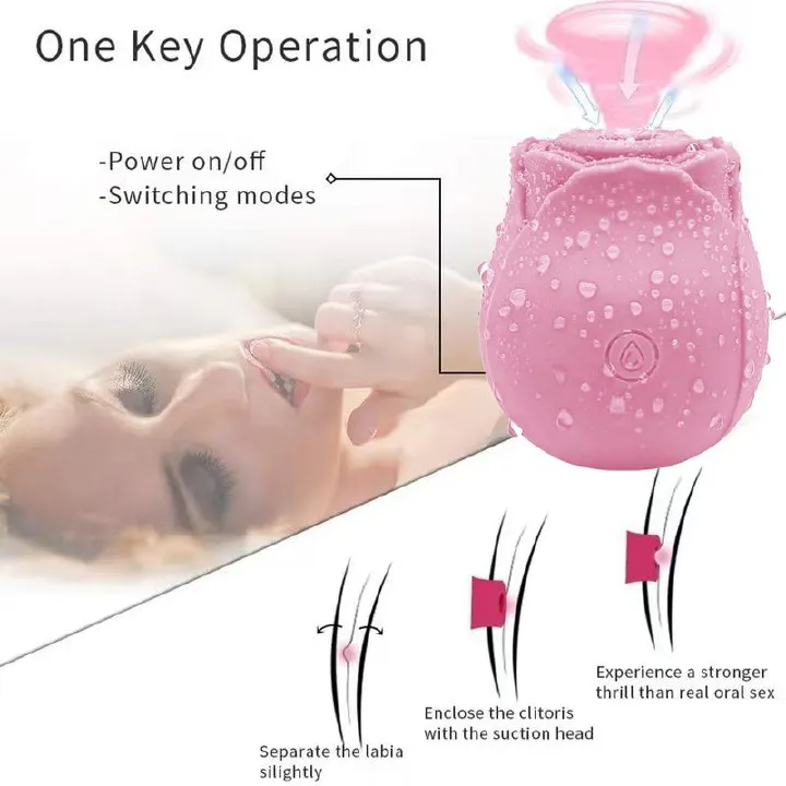 HOT SALE Rose Sex Toy For Ladies Sex Products For Women Sucking Vibration Female Licking Massage Masturbation sex toys adult gift - image 44
