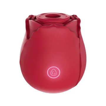 Women Rose Clitoris Sucking Vibrator Nipples Sucker Oral Stimulator Powerful Waterproof Rechargeable Adult Compact Foreplay Sex Toy Mini Massager Gift For Girlfriend Wife