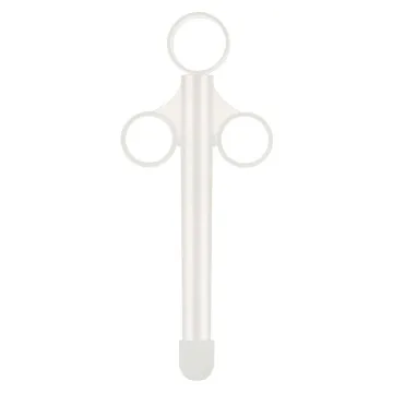 10ml Lube Anal Applicator Lubricant Launcher Reusable Lub Shooter Butt Plug Cleaning Enema Bulb Injector with Scale Smooth Rounded Cap for Men Women Couples - image 4