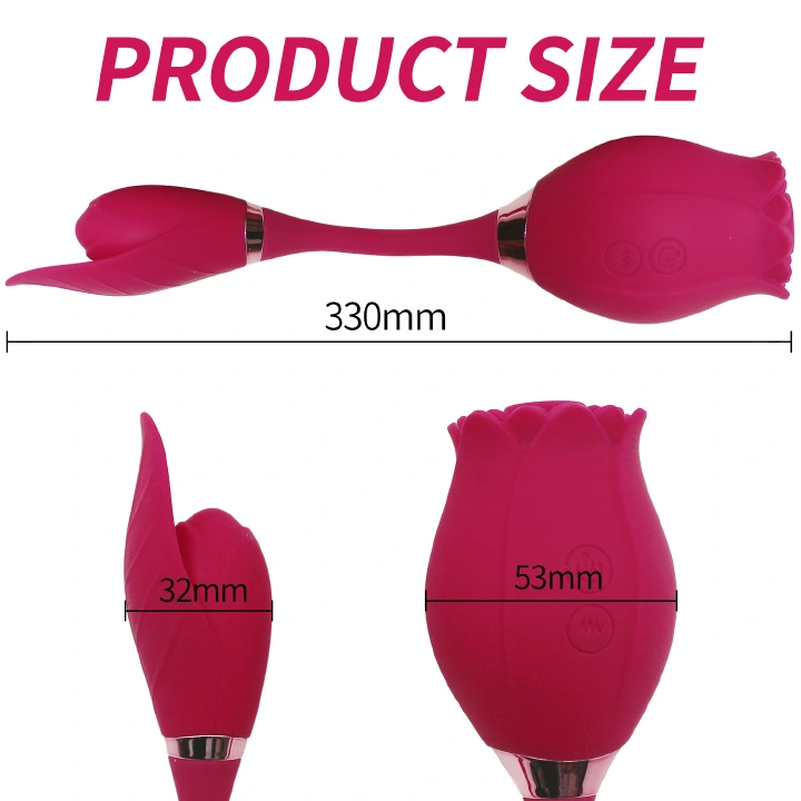 HOT SALE Rose Sex Toy For Ladies Sex Products For Women Sucking Vibration Female Licking Massage Masturbation sex toys adult gift#ye lian hua - image 21